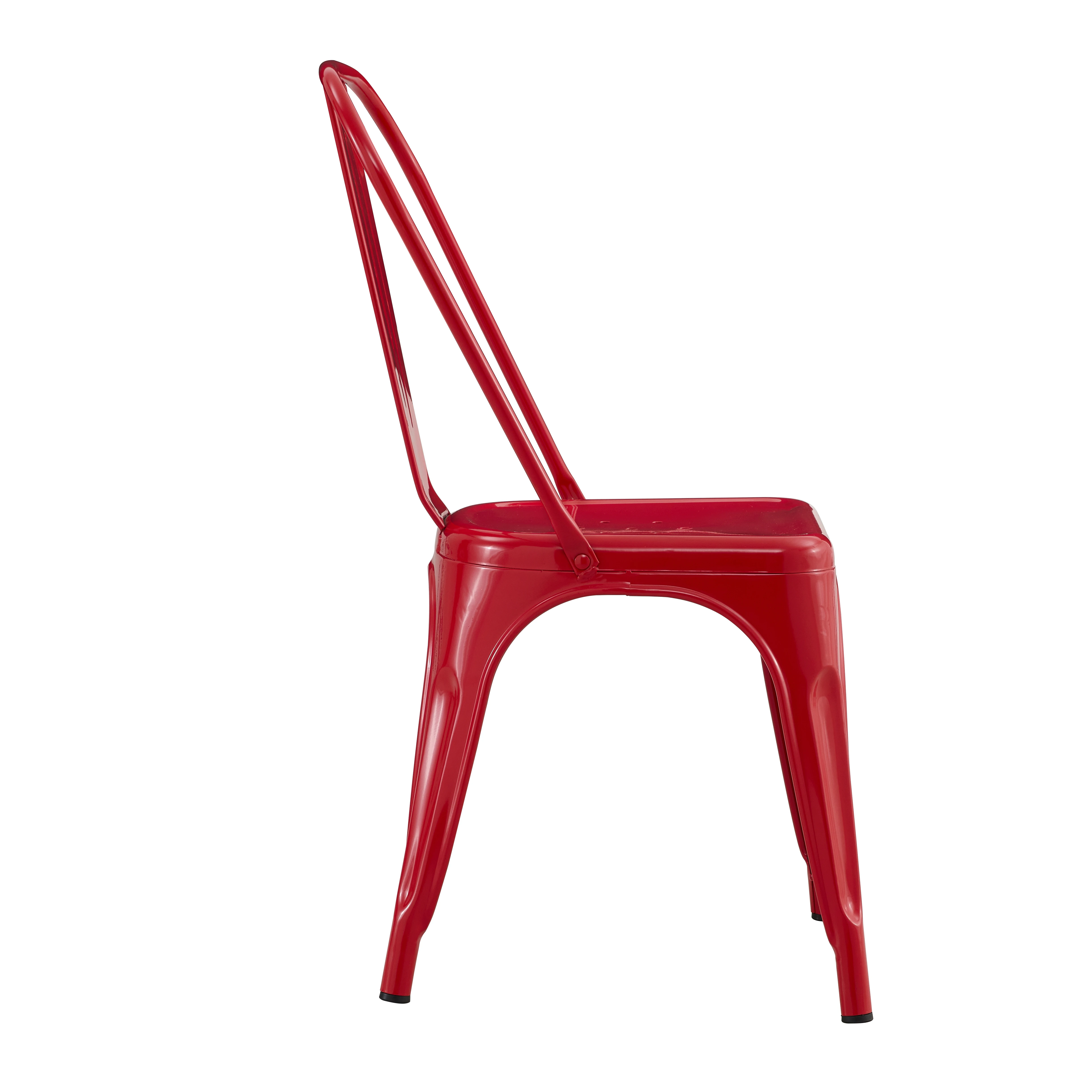 Metal Industrial Bar Light Weight Portable Easily Movable Pu Leather Dining Chairs With Luxury Comfortable Soft Leather Seat