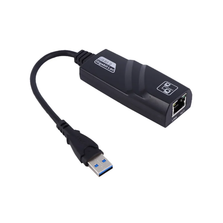  USB 3 0 проводной сети LAN 10/100/1000 Мбит/с PC компьютер usb для RJ45 Gigabit Ethernet