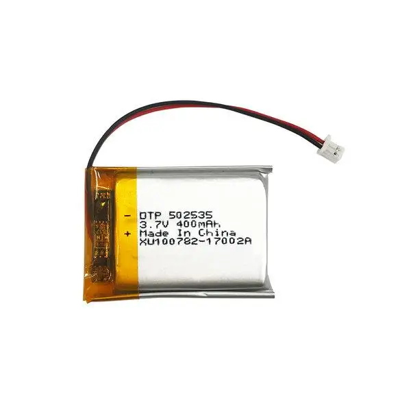 3.7v 502535 052535 400mah lithium li polymer battery for Speaker