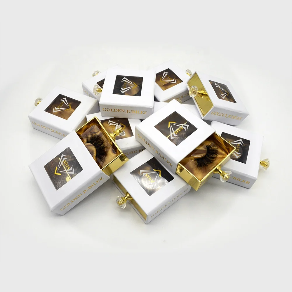 
Premium Volume Lashes 3D Mink Real Eyelashes With Custom Package 