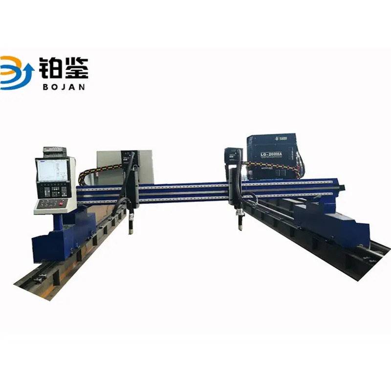 mild steel metal plate gantry cnc plasma flame cutting machine china