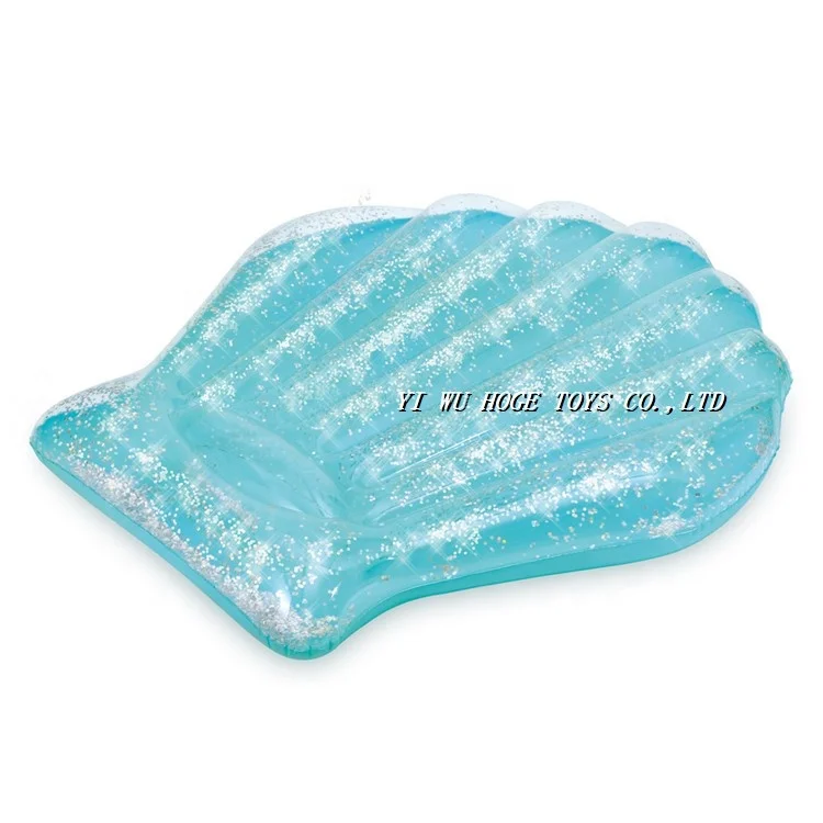 Лидер продаж, надувной матрас из морской ракушки с блестками внутри