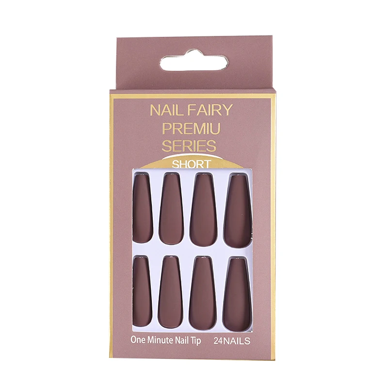 Wholesale Custom Empty Nail Care Box With EVA/Blister Insert False Press on Nails Packaging Boxes