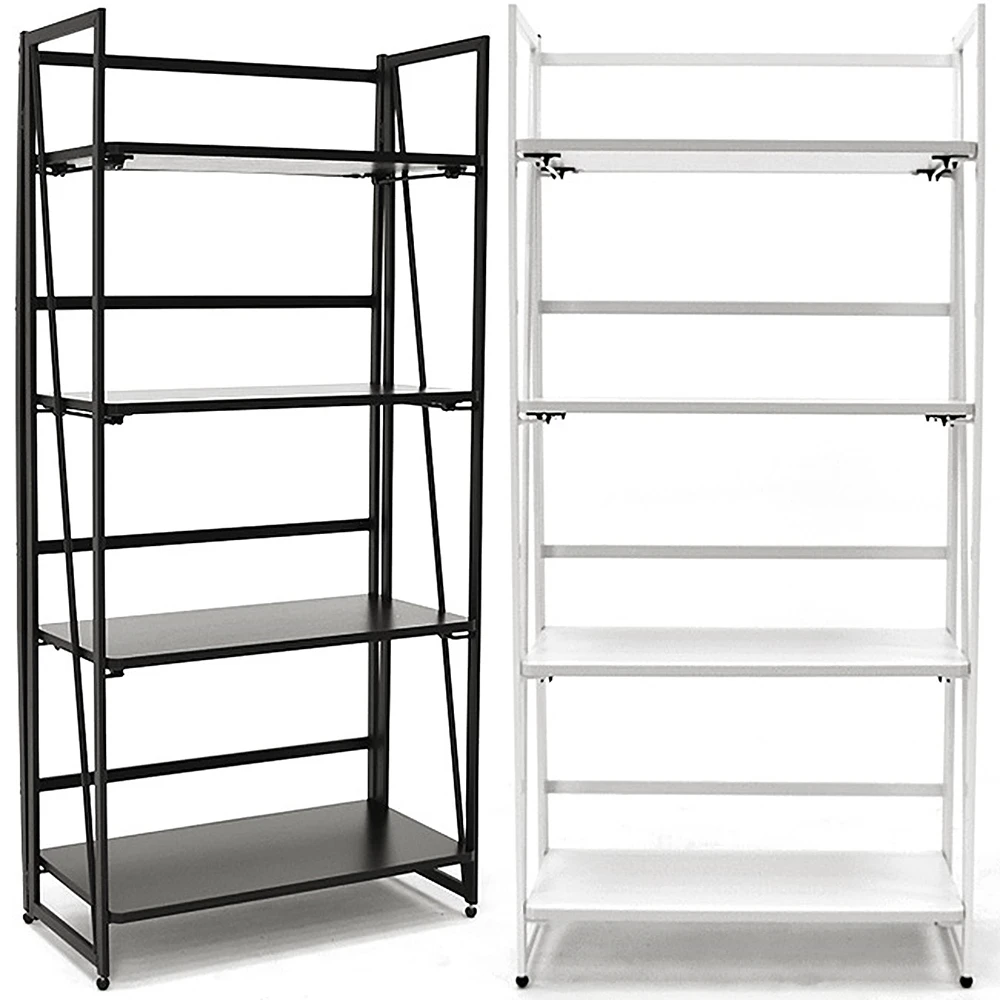 4 Tiers Light-Duty Supermarket Kitchen Retail Store Commodity Wire Metal Shelf