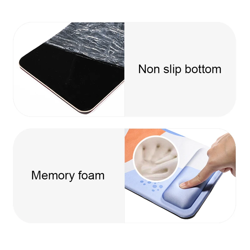 Прочная легкая Удобная подставка под запястье с клавиатурой из пены с эффектом памяти