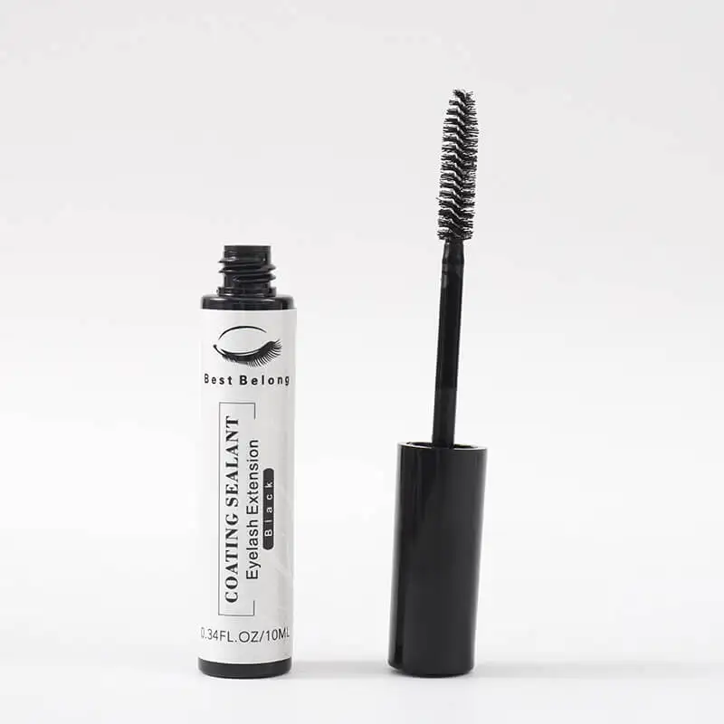 Eyelash Private Label Extension Mascara Coating Clear Black Sealant Bonder Adhesive Sealant 10Ml lash Extensions