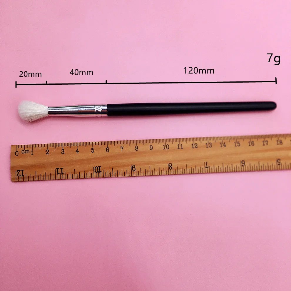 Vegan Nylon Bristles Tapered Blending Brush Soft Eye Makeup Blending Tools for Powder Eyeshadow Looks