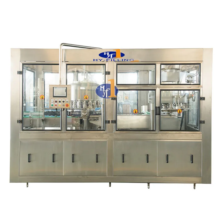 Aluminum Can Wine Canning And Sealing Production Line / Filling Machine