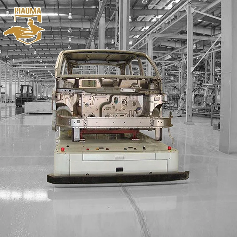  Автоматическое управляемое транспортное средство AGV с промышленной загрузкой для транспортировки двигателя или некоторых специальных деталей вилочный погрузчик agv