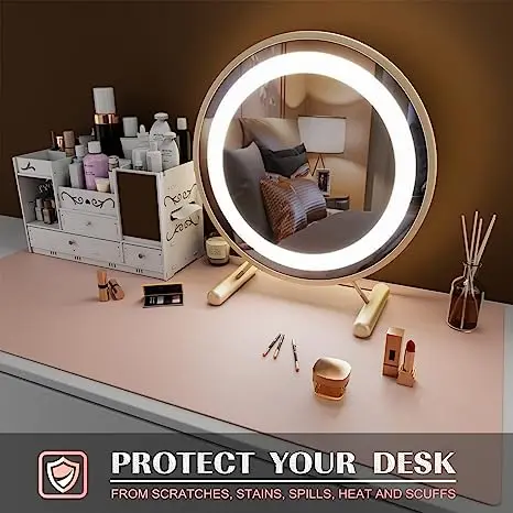 Onequan Waterproof Non Slip Large Desk Mat Keyboard and Desktop Mouse Pad