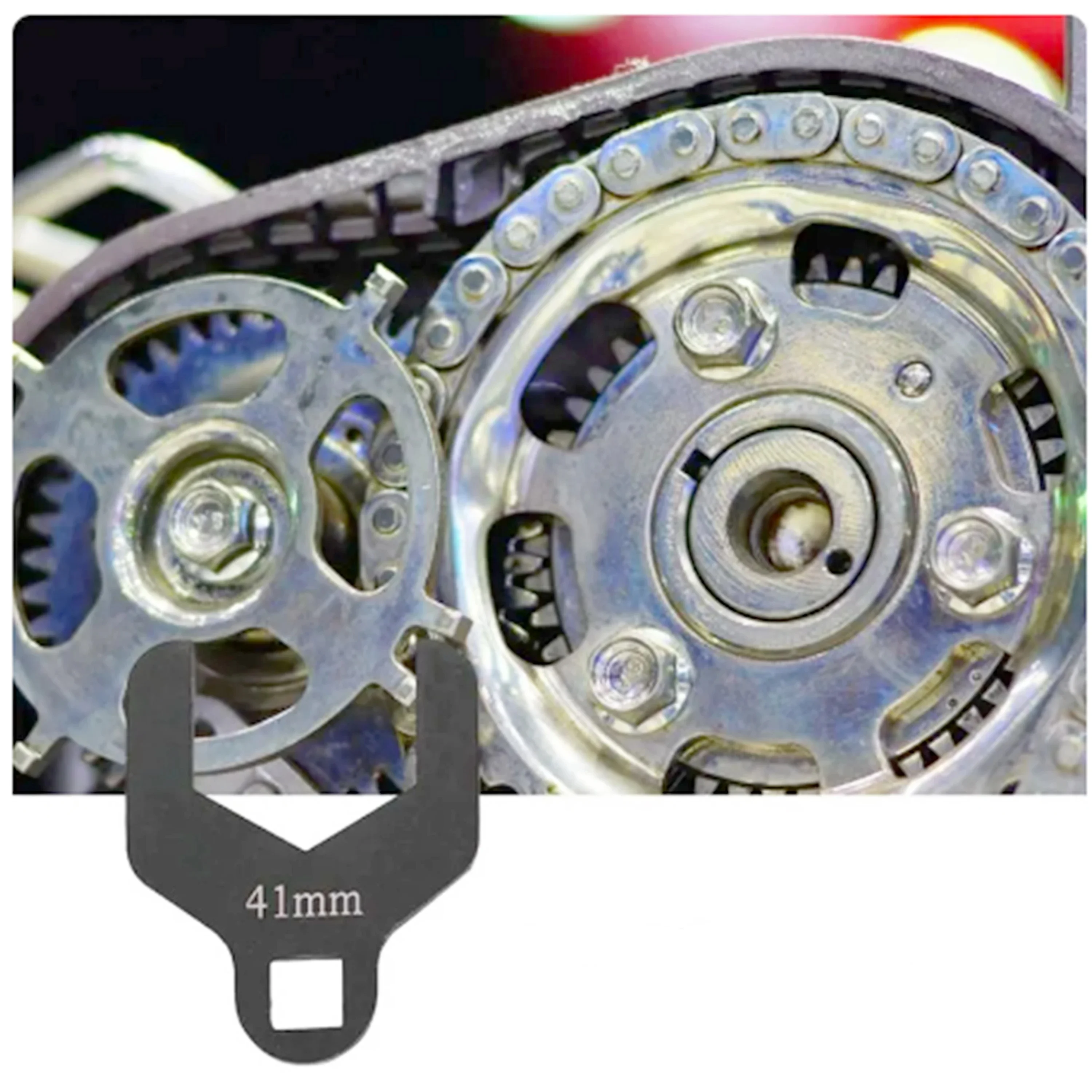 41/46mmWater Pump Wrench Car Timing Belt Tensioner Wrench Removal Tool Car Timing Pump Wheel Adjustment Wrench
