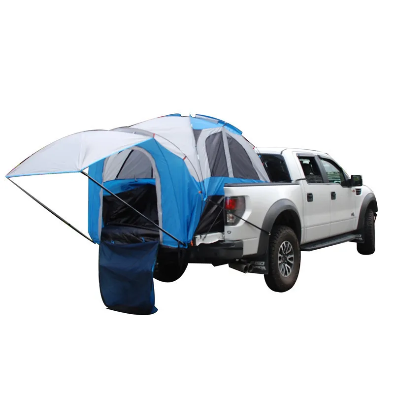 Field camping roof tent pickup truck tent fishing tent