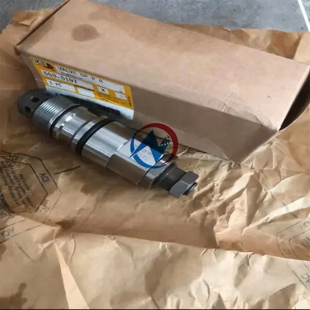 Новый 345GC CAT349 CAT352 главный регулирующий предохранительный клапан экскаватора 553-5197 5535197 для кошки