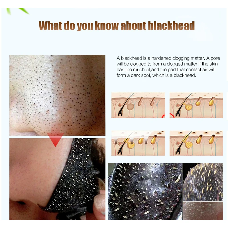Wholesale Cheap Black Head Remover Black Face Mask Acne Treatments Peel Off Black Face Mask From Black Dots Skin Care