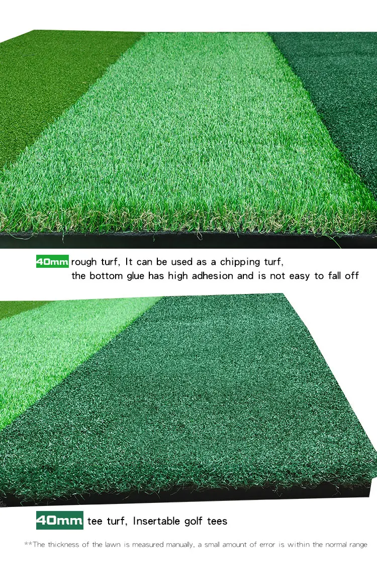  Tri Turf многофункциональные коврики для игры в гольф коврик тренировок мини-гольф использования помещении и на открытом