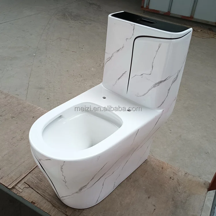 Marble sanitary ware suite wc one piece ceramic commode toilet and sink sets bathroom luxury