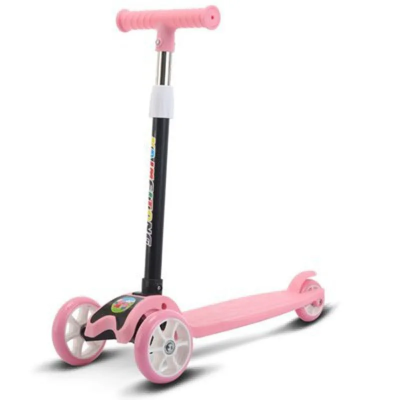 Hot Selling Luggage Scooter Kids Pulled Wheel Kick Toy Scooter Baby Adjustable Children Foot Scooter Or 2-8 Year Kids