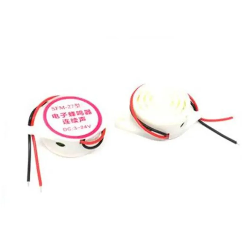 SFM-27 Electronic Buzzer DC3-24V Intermittent Sound / Continuous Sound