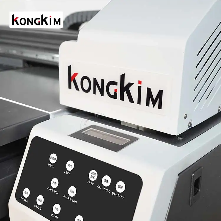 uv led pet a b printer with vacuum table 6090 led uv coat screen printing machine