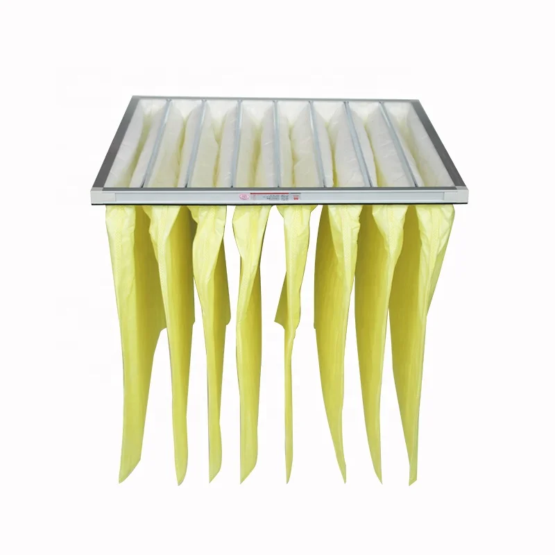 Customize Pocket Filter Medium efficiency Dust Collection Bag Filter Medium Efficiency HVAC Industrial Air Bag Filter