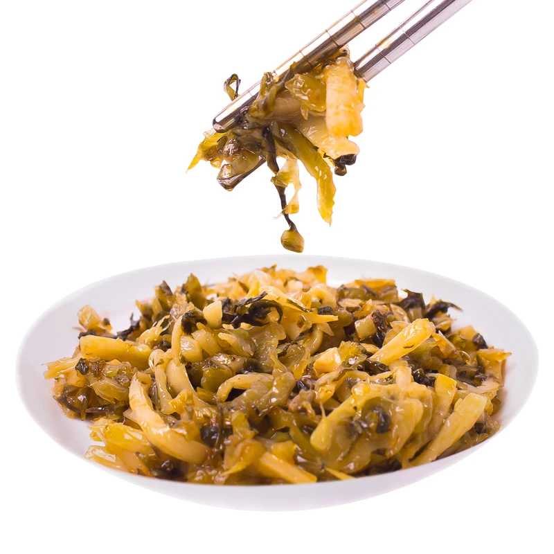 Острый набор еды, китайская закуска, Бамбуковая стрелялка и маринованные овощи