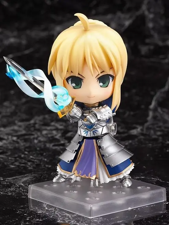 6 Style  Fate Stay Night Q Version Figurine Saber Joan of Arc PVC Model Toys Anime Action Figure For Kids Gift Birthday Present
