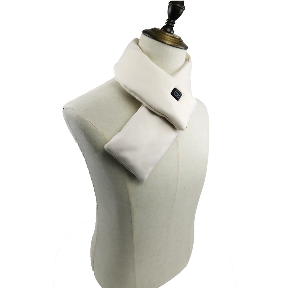 Spot wholesale Rechargeable Heating Scarves for Men and Women Neck Heated Scarves for Winter Sports heated scarf