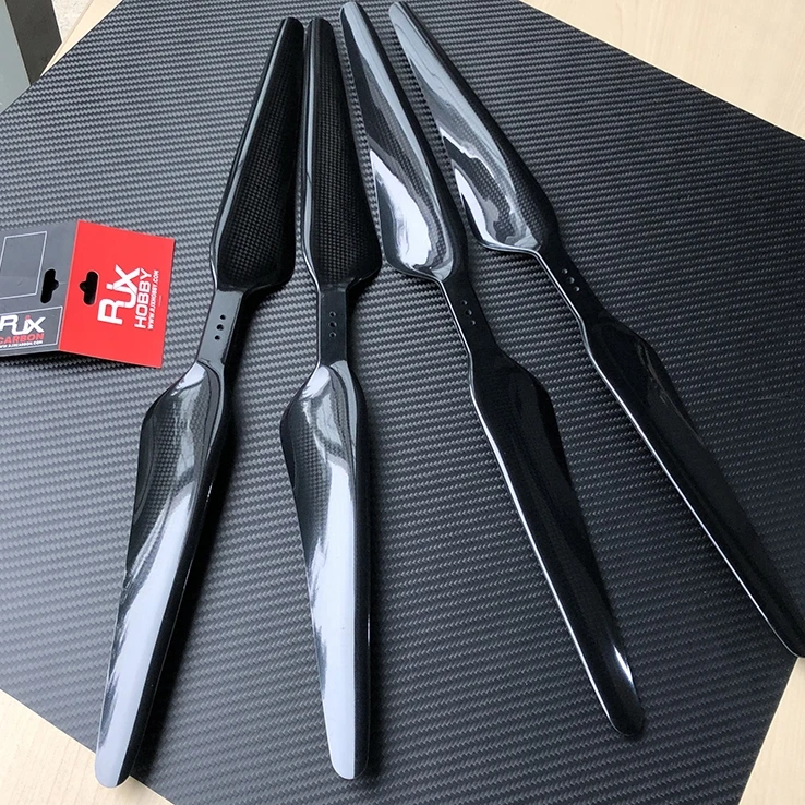 High quality drone multirotor quadcopter UAV 21x12in (CW CCW PAIR) Carbon Fiber Propeller