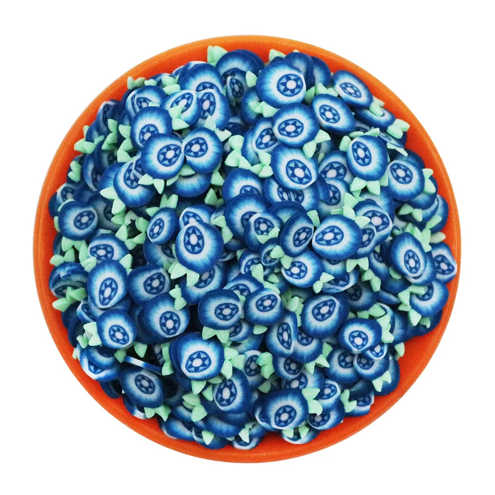 500G Fruit Mango Polymer Clay Sprinkles Slices For Slime Filler DIY Clay Crafts Decoration Nail Art