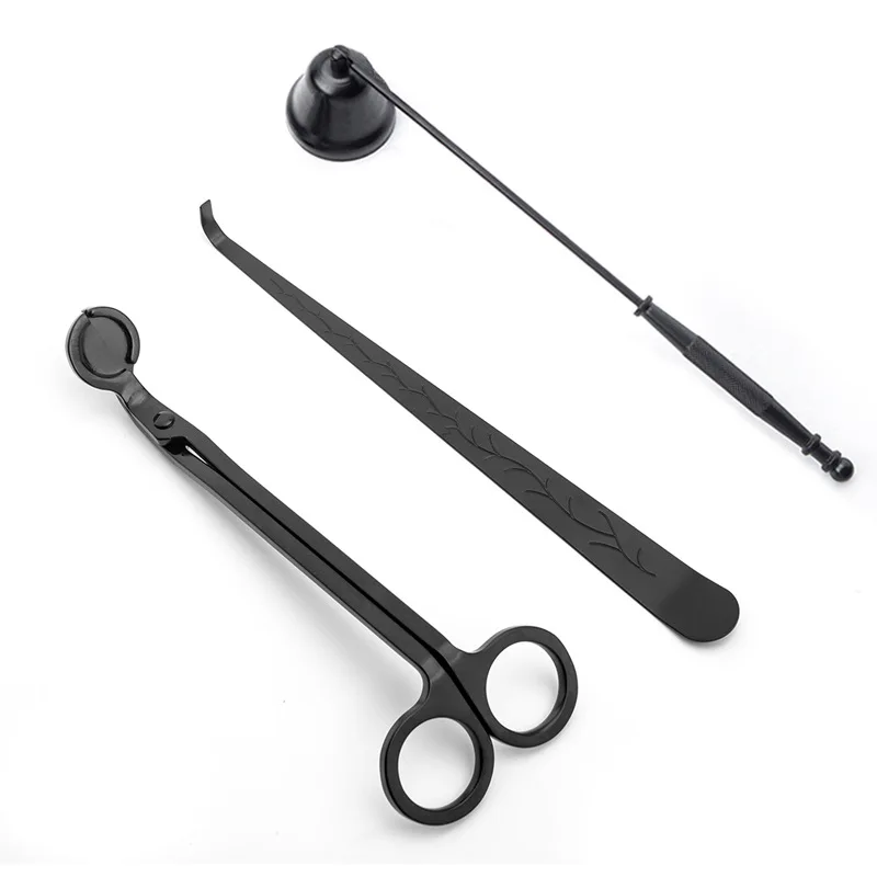 Candle Wick Trimmer Polished Stainless Steel Wick Clipper Cutter Scissors Reaches Deep Into Candles to Cut Spent Wicks