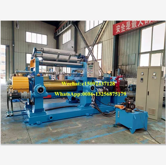 Direct manufacturer two roll rubber sheet making machine with high quality