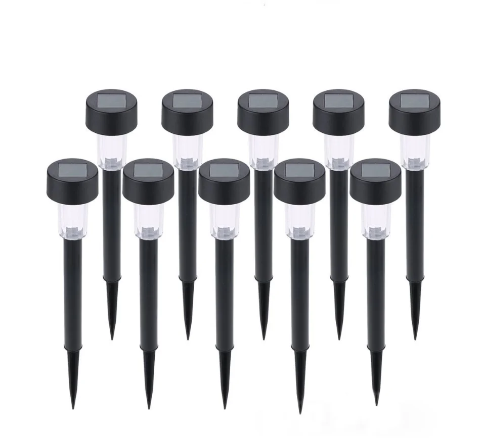 
Outdoor Path Yard Floor LED Pillar Solar Garden Lights Lawn Lamp High Quality Energy Saving Plastic Modern Outdoor Luminaires 70 