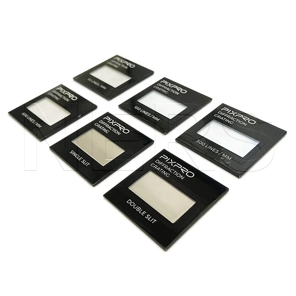 NERS Light Diffraction Diffraction Slits & Diffraction Grating Set