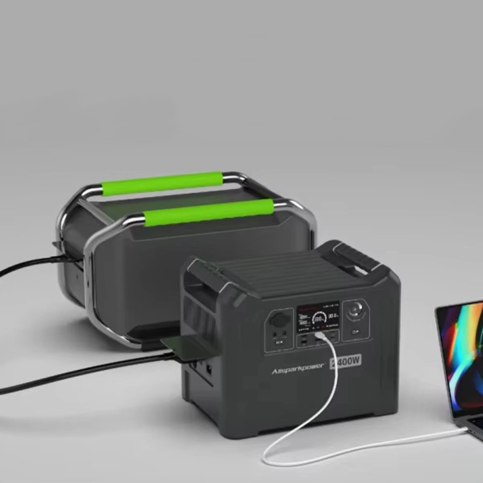 Электростанция Banqcn емкостью 2560WH портативная зарядная станция LiFePO4 аккумулятор 2400 Вт выход переменного тока