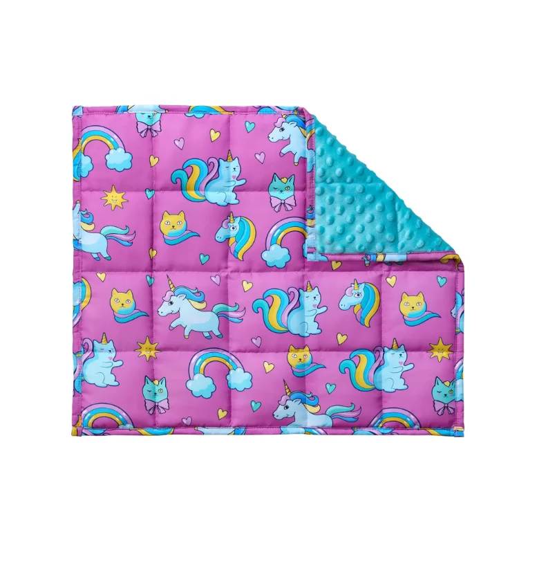 Сенсорная утяжеленная накладка на колени одеяло для детей мальчиков и подростков 3 фунта 18x21 дюйм