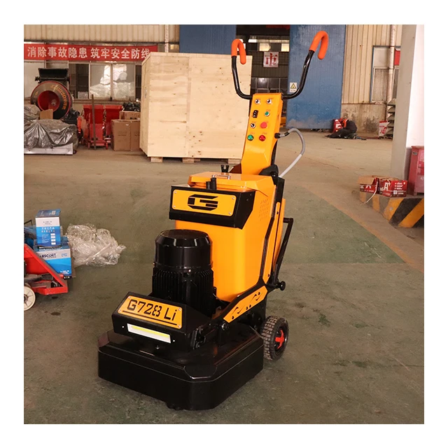 Dust-free Electric Cement Concrete Polisher Smoother Terrazzo Machine Epoxy Floor Grinder