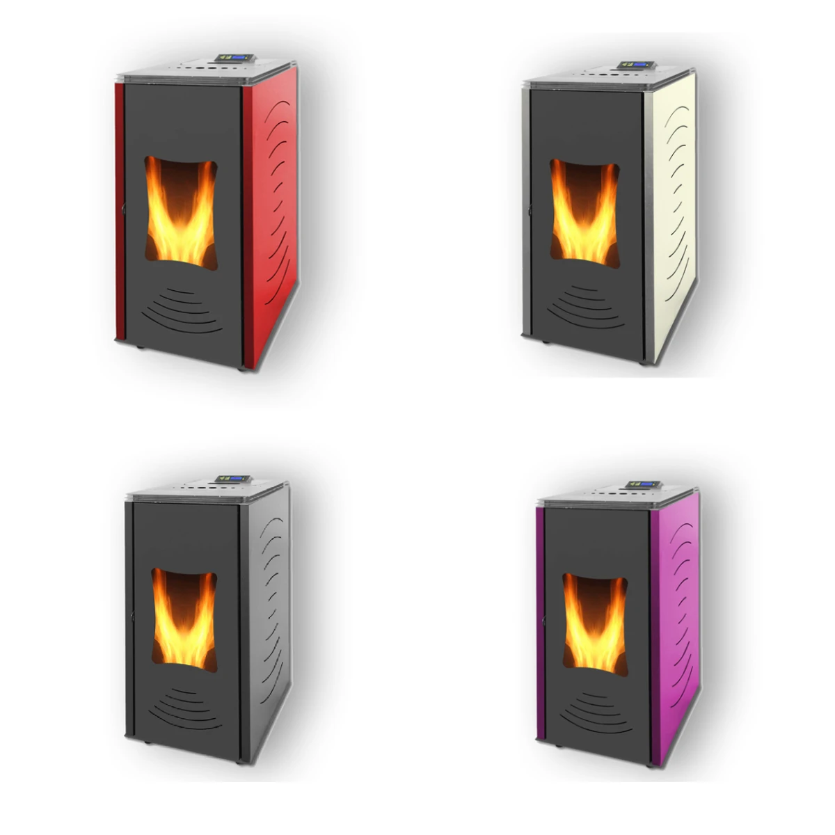 35 KW hydro wood pellet stove with water jacket