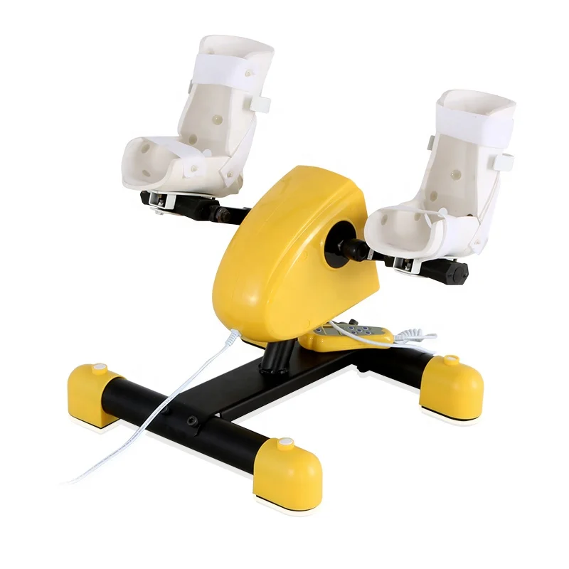
KOOEEJ rehab pedal exerciser Portable Fitness Stepper Treadmill Cardio Fitness Steppers Leg Machine Home Gym Exercise Mini Bike 