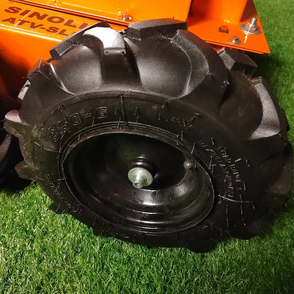 Sinolink 2021 New design Home Use Remote Control Slope Lawn Mower Cordless Electric Lawn Mower