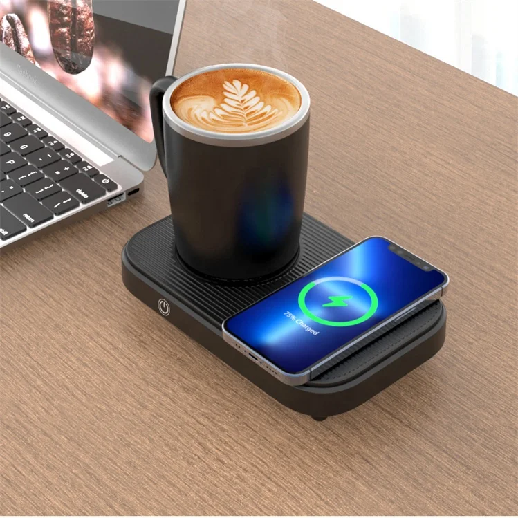 Advanced Technology 350ml Self Heating And Cooling Mug Cup With Charger Base