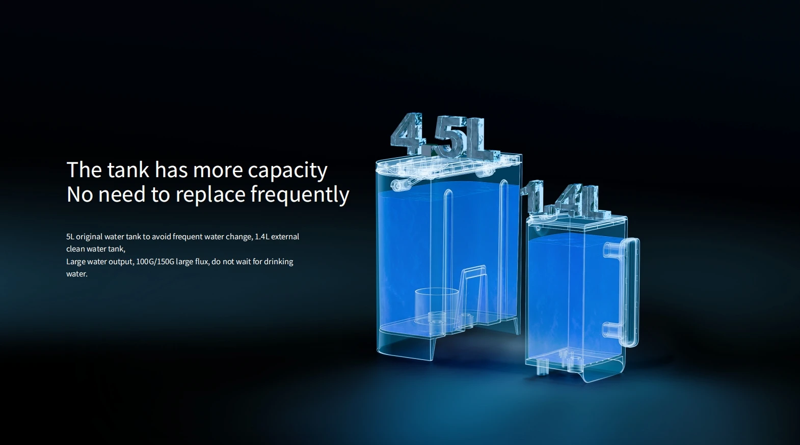 Brisk 2024 New free installation RO portable water filter countertop water dispenser for office coffeeshop