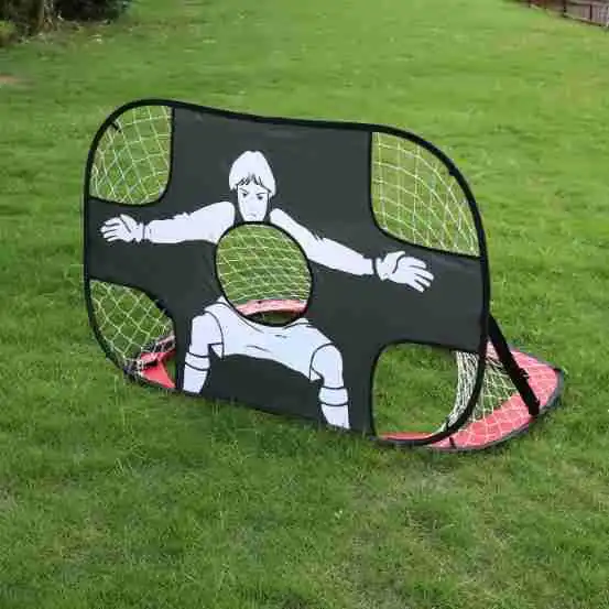 Portable Foldable Soccer Goal for Kids Movable Football Goal Frame for Training