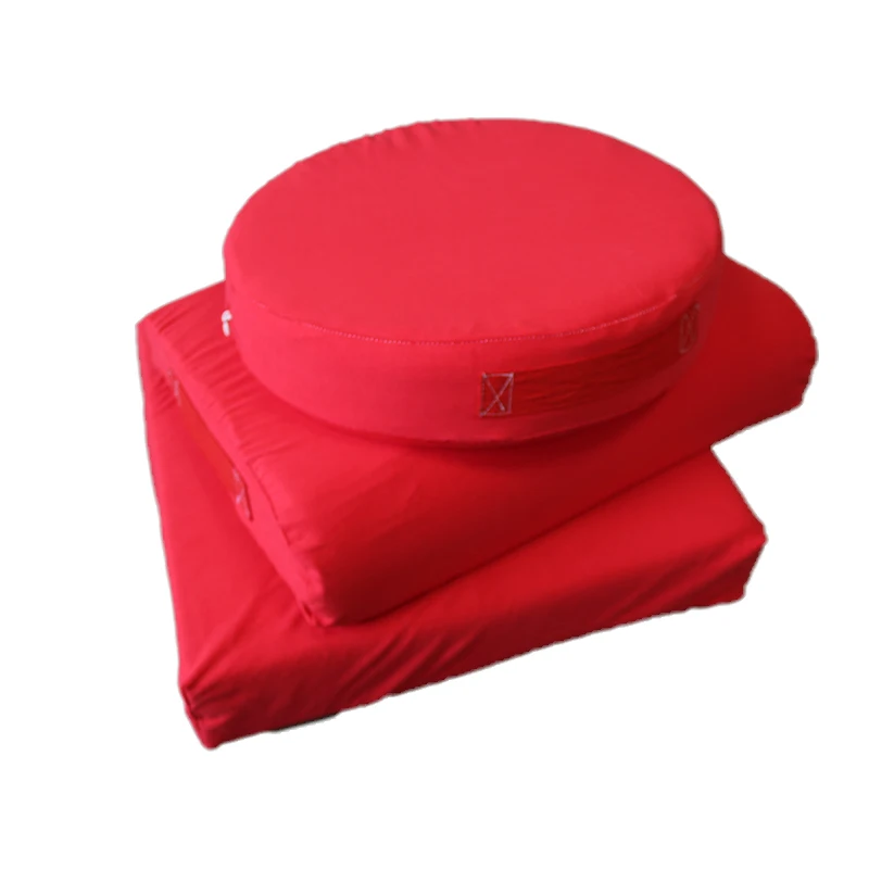 Custom Shape Prayer Mat Seat Cushion And Lumbar Back Cushion Slow Rebound Material Memory Foam