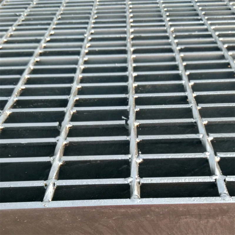 Building Construction Materials 25*5mm Hot Dipped Galvanized flooring grid grating steel open grid steel floor grating