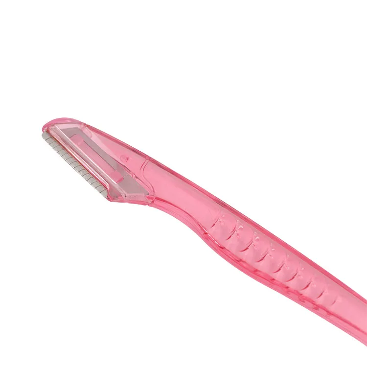 Инструменты для макияжа, пластиковая Бритва для бровей, портативный триммер для бровей для женщин