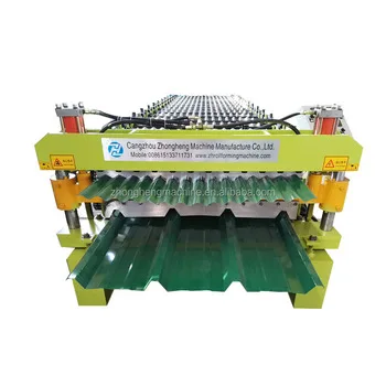 TR4 PV-4 PV5 double-layer roof panel forming machine Canton Fair Manufacturers Sales
