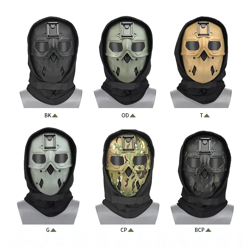 High Quality Durable Nylon Airsoft CS War Game Wild Mask Outdoor Paintball Breathable Face Cover