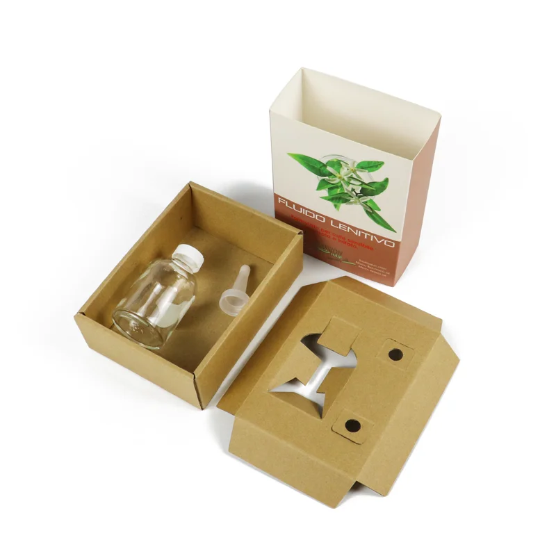 customized box packaging private label mystery box surprise products carton natural hair growth oil bottles drawer paper box