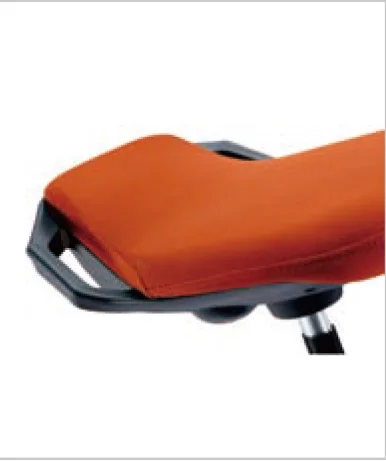 adjustable height pneumatic active sitting leaning balance bar wobble stool chair