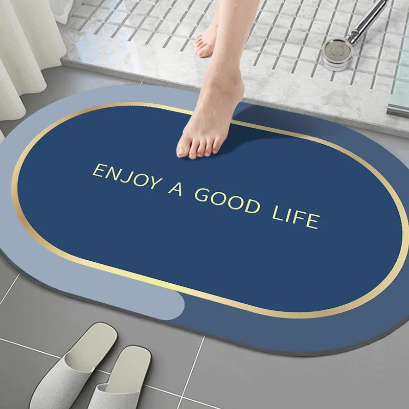 2024 New Mould resistant anti non slip Soft Comfy Super Absorbent floor shower mats Bath bathroom rug mat